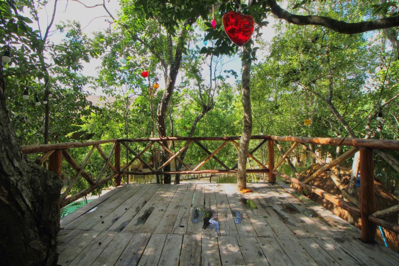 Xan Ha Apartments Tulum Pueblo Buitenkant foto