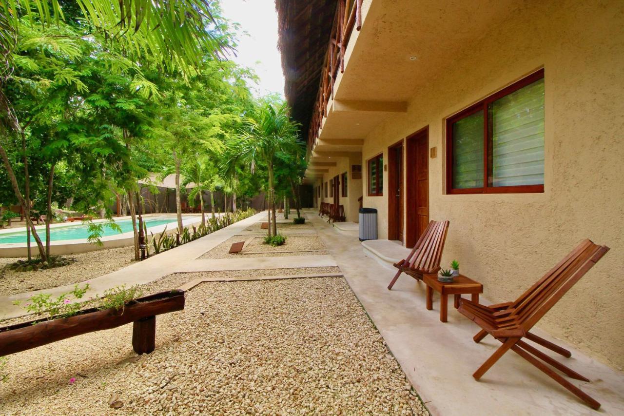 Xan Ha Apartments Tulum Pueblo Buitenkant foto