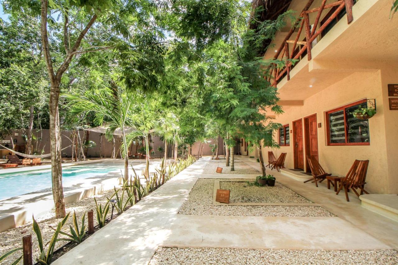 Xan Ha Apartments Tulum Pueblo Buitenkant foto