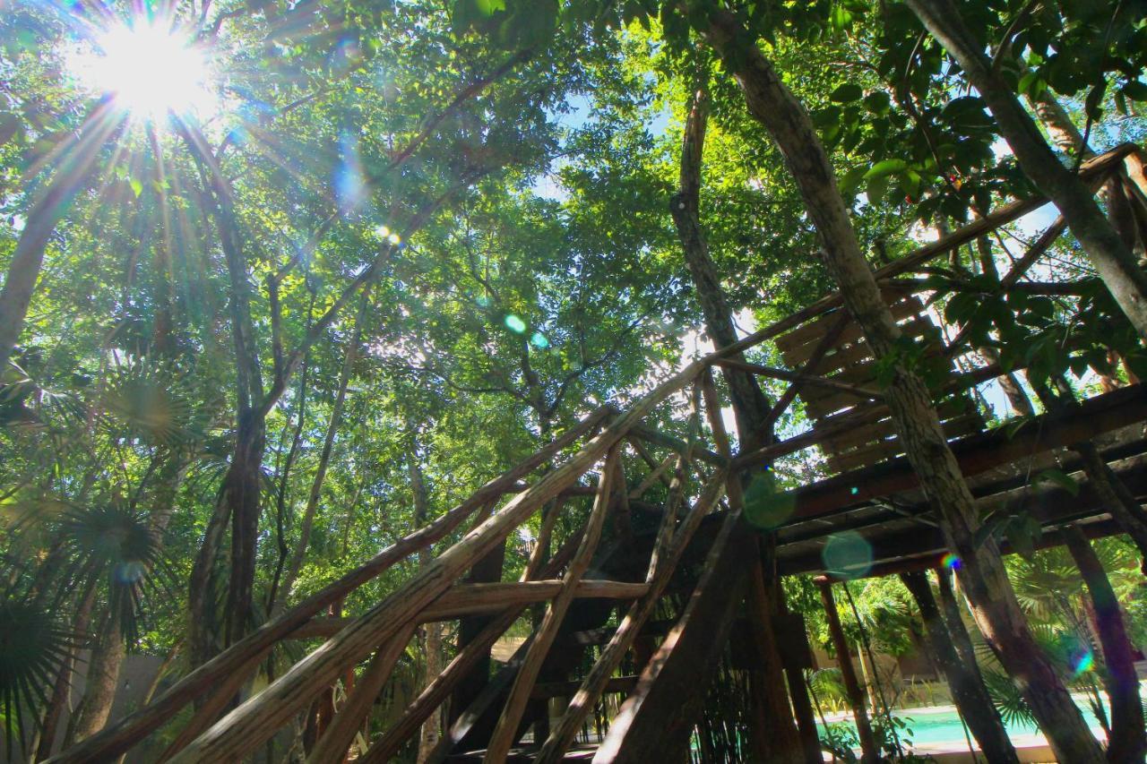 Xan Ha Apartments Tulum Pueblo Buitenkant foto