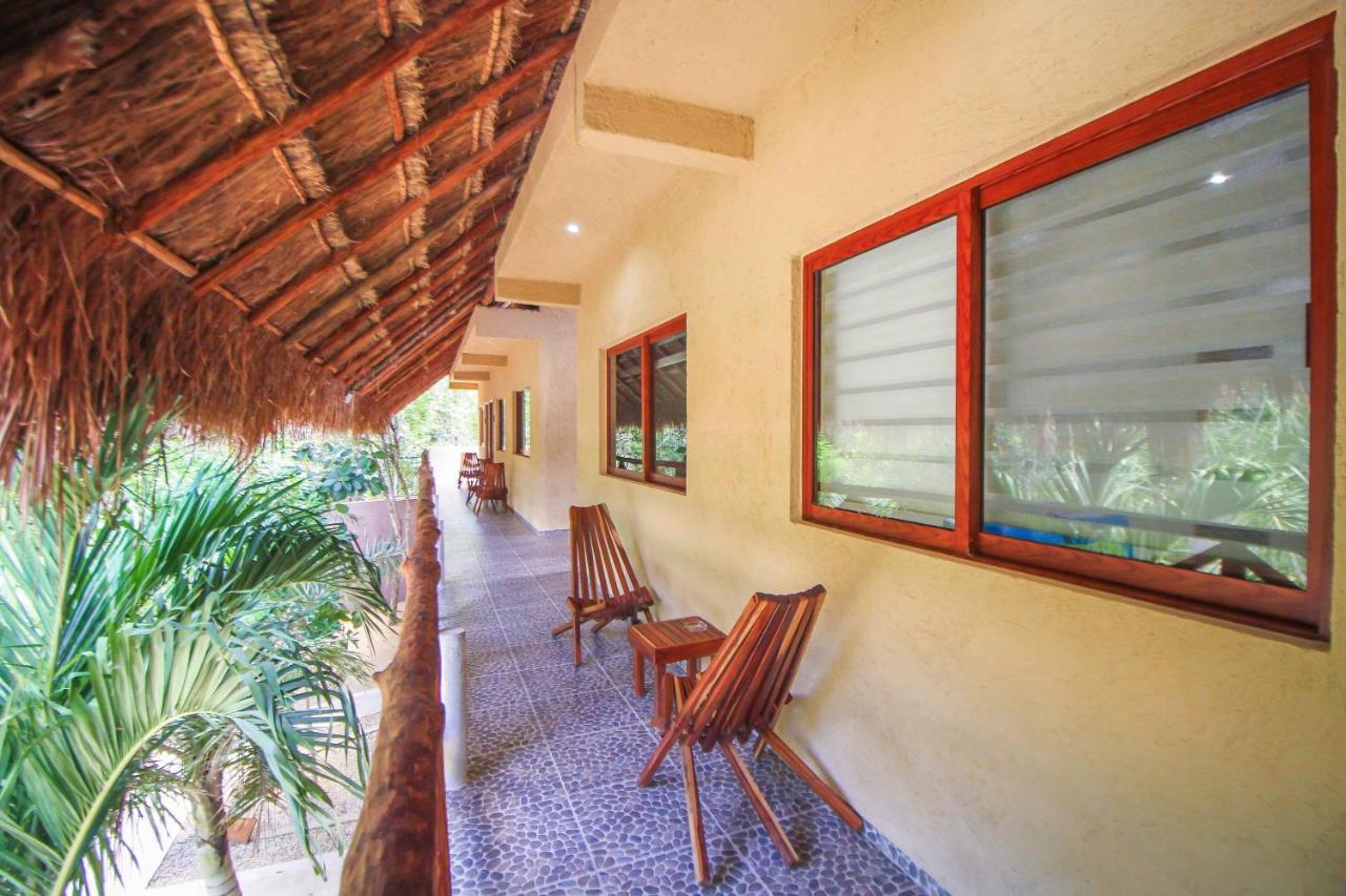 Xan Ha Apartments Tulum Pueblo Buitenkant foto