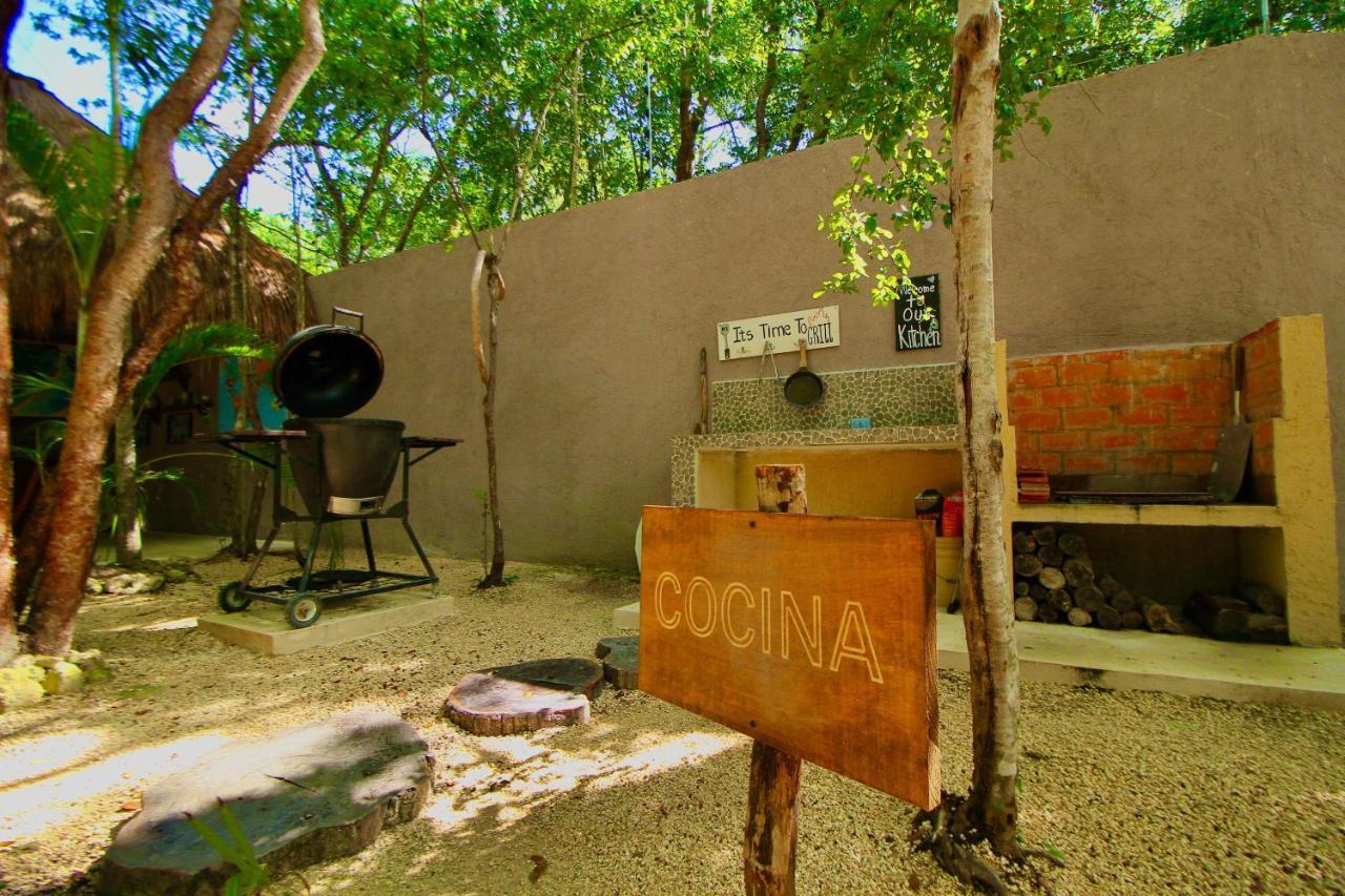 Xan Ha Apartments Tulum Pueblo Buitenkant foto