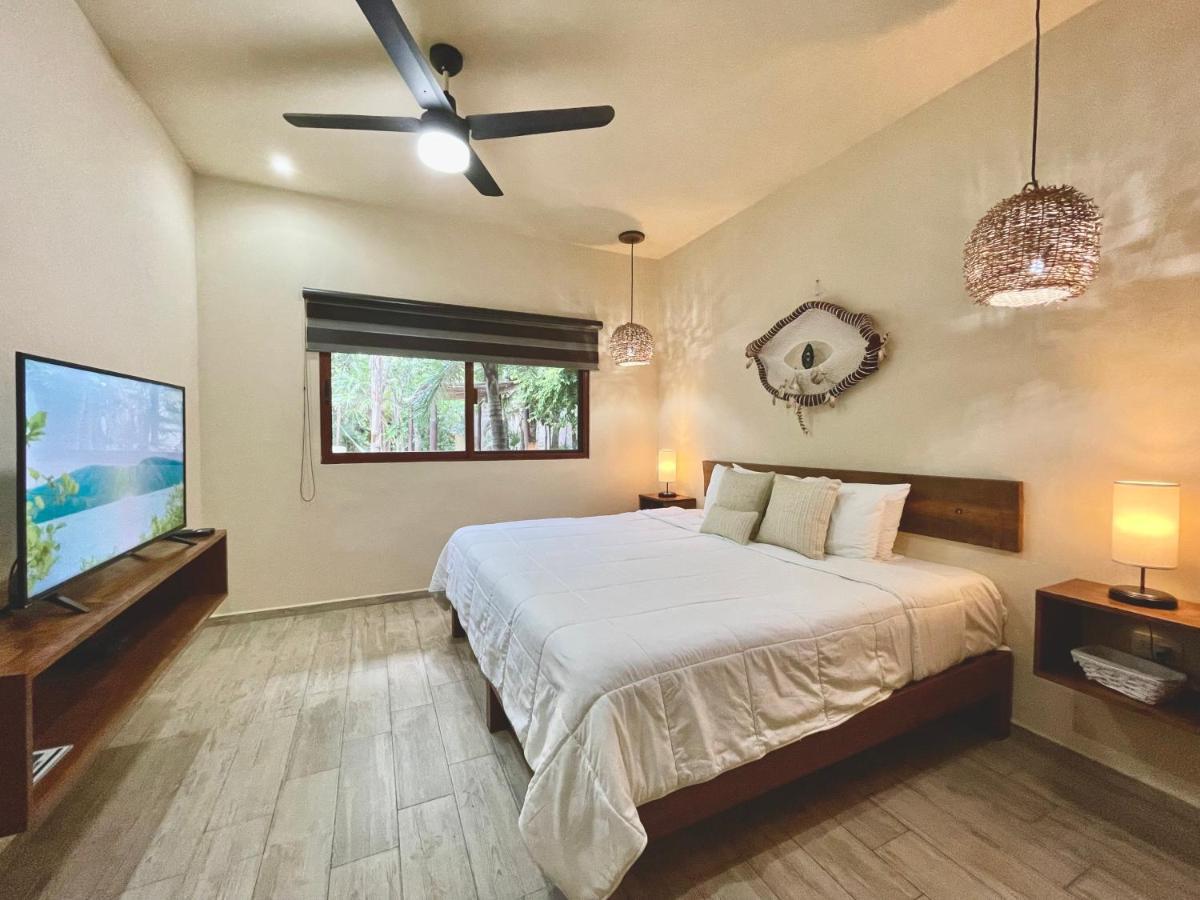 Xan Ha Apartments Tulum Pueblo Buitenkant foto