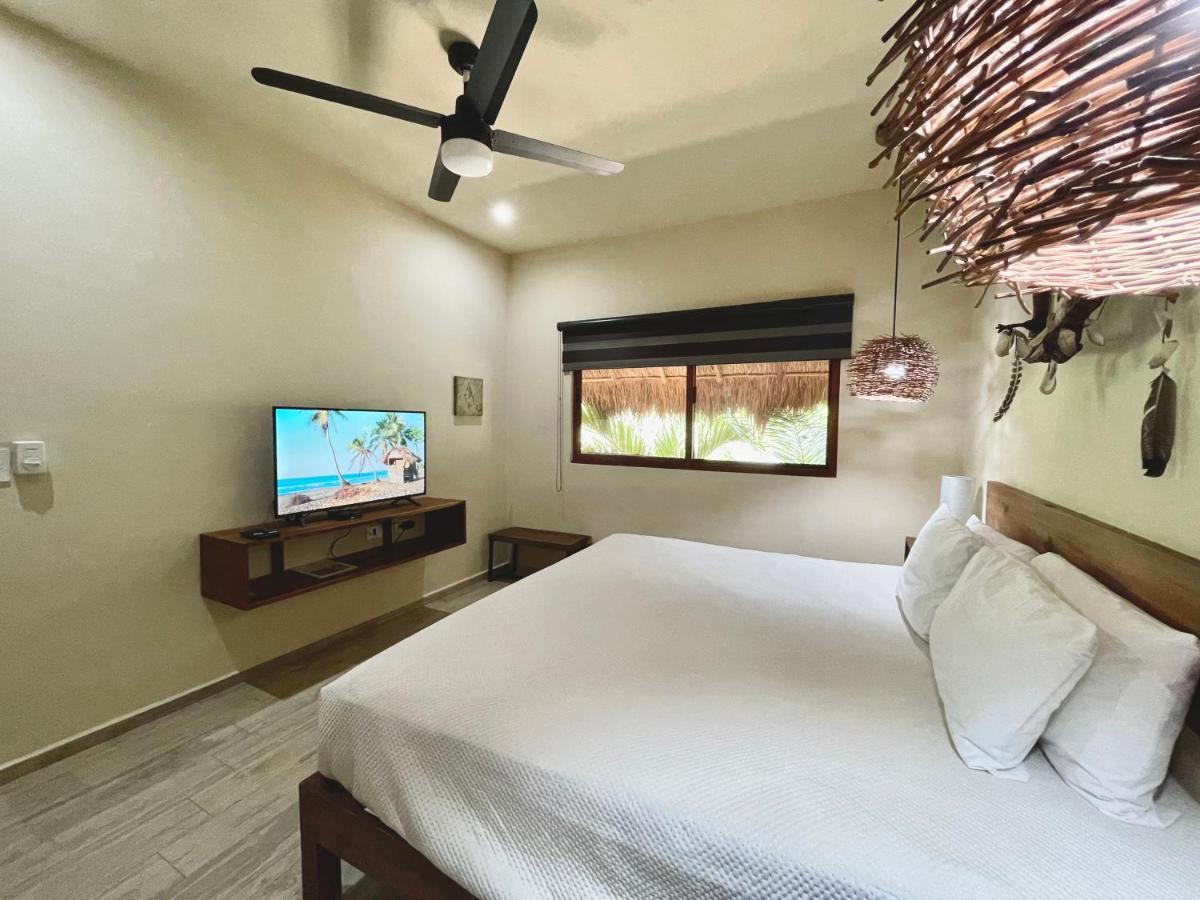 Xan Ha Apartments Tulum Pueblo Buitenkant foto