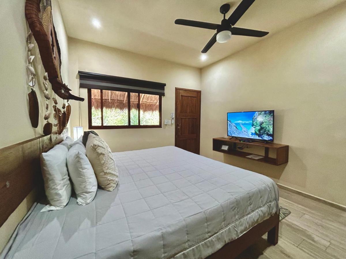 Xan Ha Apartments Tulum Pueblo Buitenkant foto
