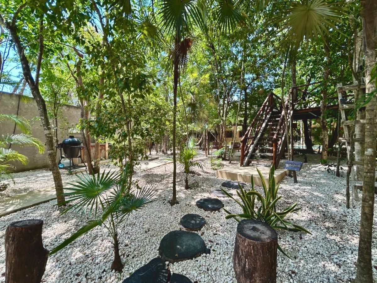 Xan Ha Apartments Tulum Pueblo Buitenkant foto